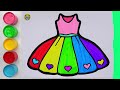 Drawing and coloring fruits and ice cream & other simple pictures for  for Kids, Toddlers