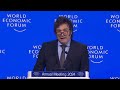 MILEI'S 2024 DAVOS TALK, TRANSLATED TO ENGLISH BY AI (IN HIS OWN ACCENT)