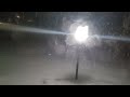 Time-lapse of winter storm Izzy.
