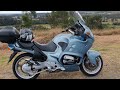 My Thoughts On Riding The BMW R1100RT Touring Motorcycle