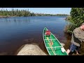 FOUR DAY BWCA CANOE ADVENTURE || Camping, Canoeing, Fishing