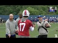 Keon Coleman STICKY HANDS In Drills At Buffalo Bills Minicamp OTAs - His Hands Are NASTY