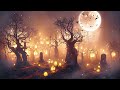 Halloween Day Eyes Of Jack O' Lanterns 🎃 With Relaxing Halloween Music, Scary And Spooky Sounds