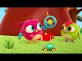 Baby cartoons for kids & Hop Hop the owl full episodes. Street vehicles. Dump truck & tractor.