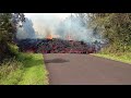 A'a lava flow May 6, 2018 Leilani Estates