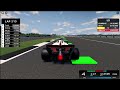 Idiot races F1 in roblox for the first time