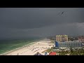 Clearwater Beach waterspout nears Gulf of Mexico coastline