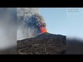 Incredible Drone Footage Shows Mount Etna Roaring With Lava