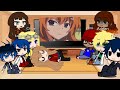 mlb reacts to Marinette as taiga from toradora//reaction video//taiga×ruuji//gacha star.