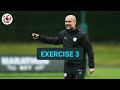 3 top passing drills by Pep Guardiola!