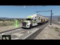 Asi es Cruzar La FRONTERA MEXICO a USA con un Kenworth T680 de Jarritos American Truck Simulator