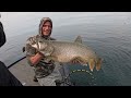 Chasing GIANT Fish 30 Miles Off Shore In A Bass Boat! | Isle Royale National Park