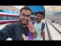 Most Exclusive First Train Journey Through Chenab Bridge | Reasi to Sangaldan Train | USBRL Project