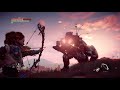 Horizon Zero Dawn: Fighting a Thunderjaw