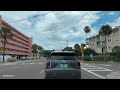 Driving Florida 4K Madeira Beach to Clearwater Beach