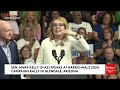 Crowd Erupts In Cheers As Gabby Giffords Pushes Arizona Voters To Support The Harris-Walz Ticket