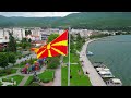 OHRID 2024 🇲🇰 Охрид 4K | 1 HOUR Drone Aerial Relaxation Film | NORTH MACEDONIA Македонија Скопје