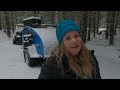 Snowy Winter Camping | How Much Fuel Does Our Propane Heater Use?