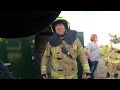 Fire calf barn - VOLUNTEERS DUTCH FIREFIGHTERS -