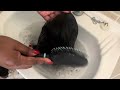 How I wash My wig at Home || simple easy steps to wash your wig at home || South African YouTuber