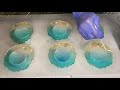 How to Get Lacing/Cells in Resin Beach Coasters With Low Viscosity Resin