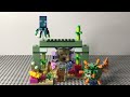 Lego Minecraft: The Guardian Battle (Speed Build/ Stop Motion)