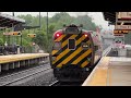 Rainy Railfanning at Berlin Station  • Berlin/Kensington, CT