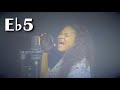 [HD] Amanda Cole Vocal Range (E♭3 - E6)