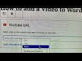 Wordpress Website. How to  add a YouTube video Wordpress