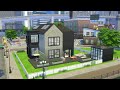 Recreating a Black Modern Family House  The Sims 4 | Speed Build | NoCC | Nederlands | English subs