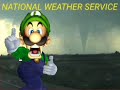Super Smash Bros. Melee National Weather Service Screen Documented After 23 YEARS. (August 26, 2005)
