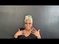 Beginner Friendly Headwrap Tutorial