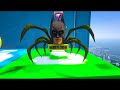 GTAV SPIDER MAN 2, FIVE NIGHTS AT FREDDY'S, THE AMAZING DIGITAL CIRCUS Join in Epic New Stunt Racing