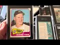 Awesome SGC Vintage Card Grade Reveal - Bench, Clemente, Aaron and Football