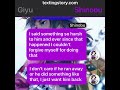 Giyu fakes his death OneShot| demon slayer text story|