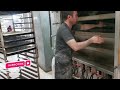 How to cook a French baguette in an industrial oven