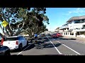 Driving on Tamaki Drive, Auckland.