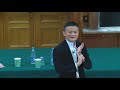 Jack Ma (Alibaba Group, AliExpress) at Lomonosov Moscow State University