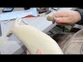 Wood Carving A Brown Trout Part 1 Carving The Blank