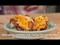 Fluffy Soft Eggs and Bacon on Crispy Garlic Toast!! Perfect 5 Minutes Breakfast!