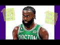 Jaylen Brown, player of the Boston Celtics - How to draw