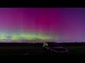 Aurora Borealis as seen in Northern Indiana - May, 2024