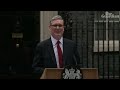 Keir Starmer's first speech as prime minister in full