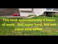 How to remove tire ruts from your yard