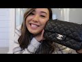 CHANEL UNBOXING: RECTANGULAR MINI BLACK CAVIAR SHW (PRELOVED, CHATTY) | heycarmen