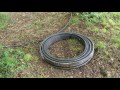 Tapping a spring for Running spring water in the off grid roundhouse