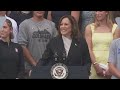 Kamala Harris speaks for FIRST TIME since Biden dropped out (FULL VIDEO)