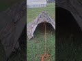 my new tarp setup leave a comment down below