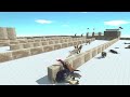 Escape from Therizinosaurus - Animal Revolt Battle Simulator