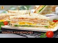 Chicken Spread Sandwich Recipe by Food Fusion